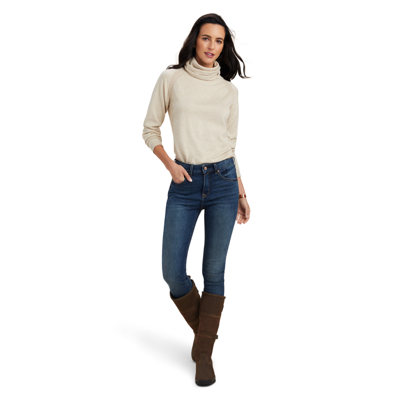 Ariat Women's Lexi Sweater - Oatmeal-4