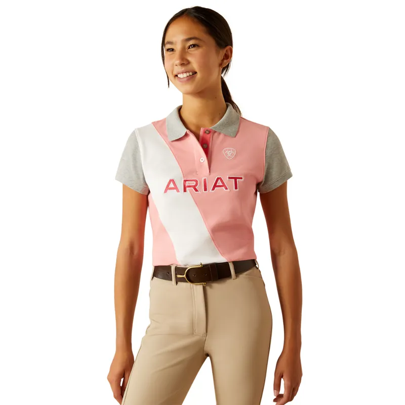 Ariat Youth Taryn Polo - Flamingo Pink
