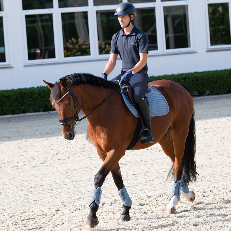 Eskadron Pro Soft Saddlecloth Classic Sports SS25 - Steel Blue-1