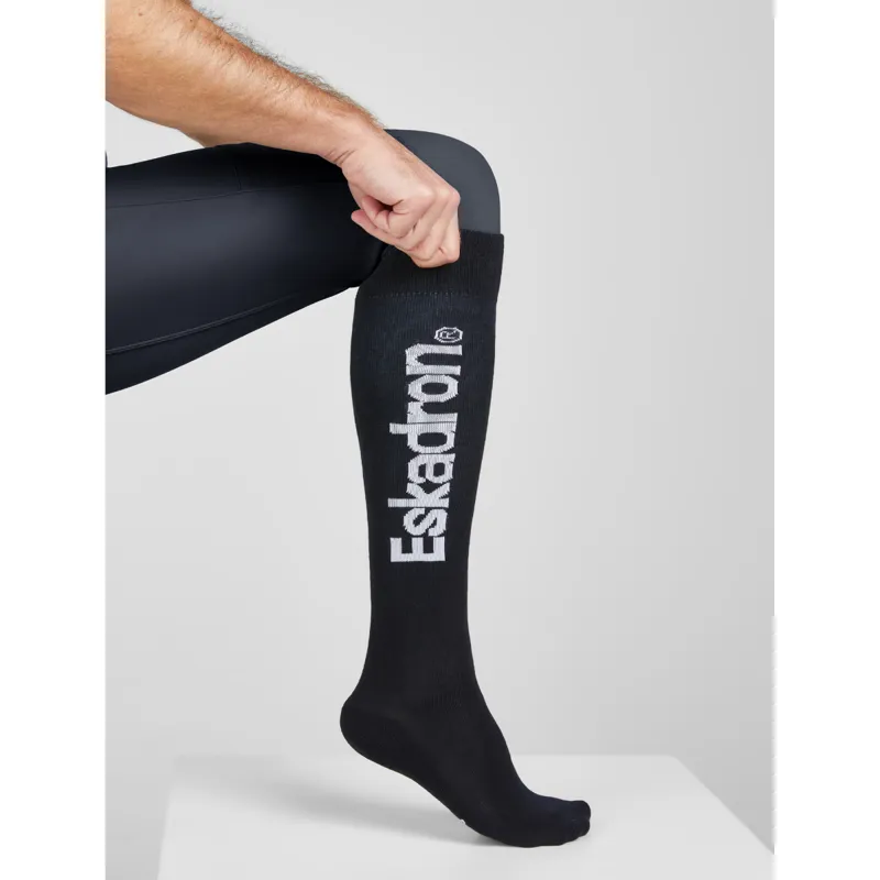 Eskadron Long Riding Socks Classic Sports SS25 - Navy-1