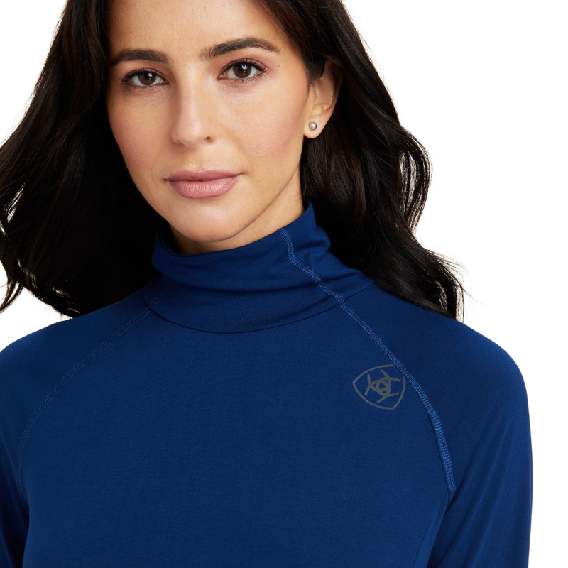 Ariat Women's Venture Baselayer - Estate Blue-2