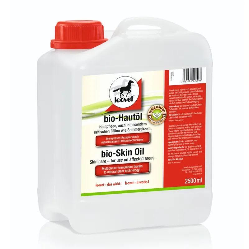 Leovet Bio Skin Oil Refill Can - 2.5L