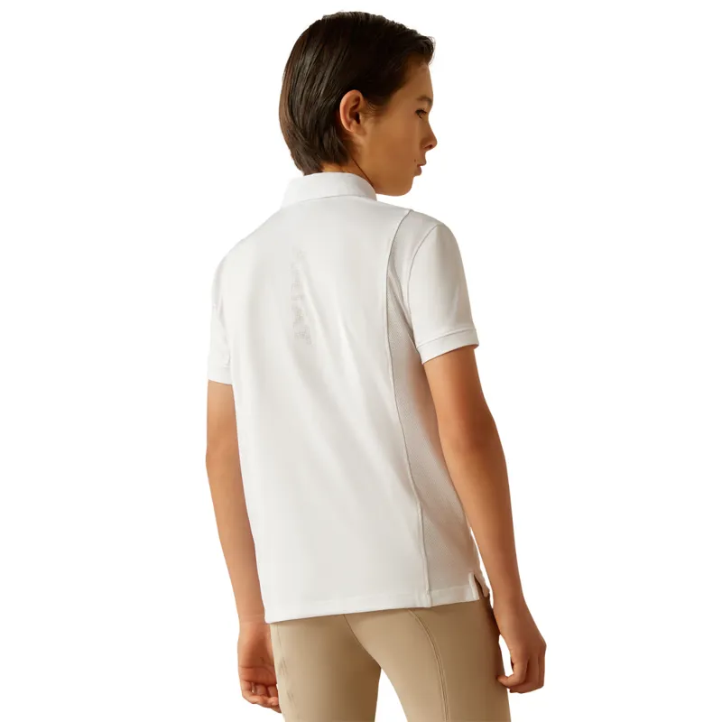 Ariat TEK Youth Show Shirt - White-1