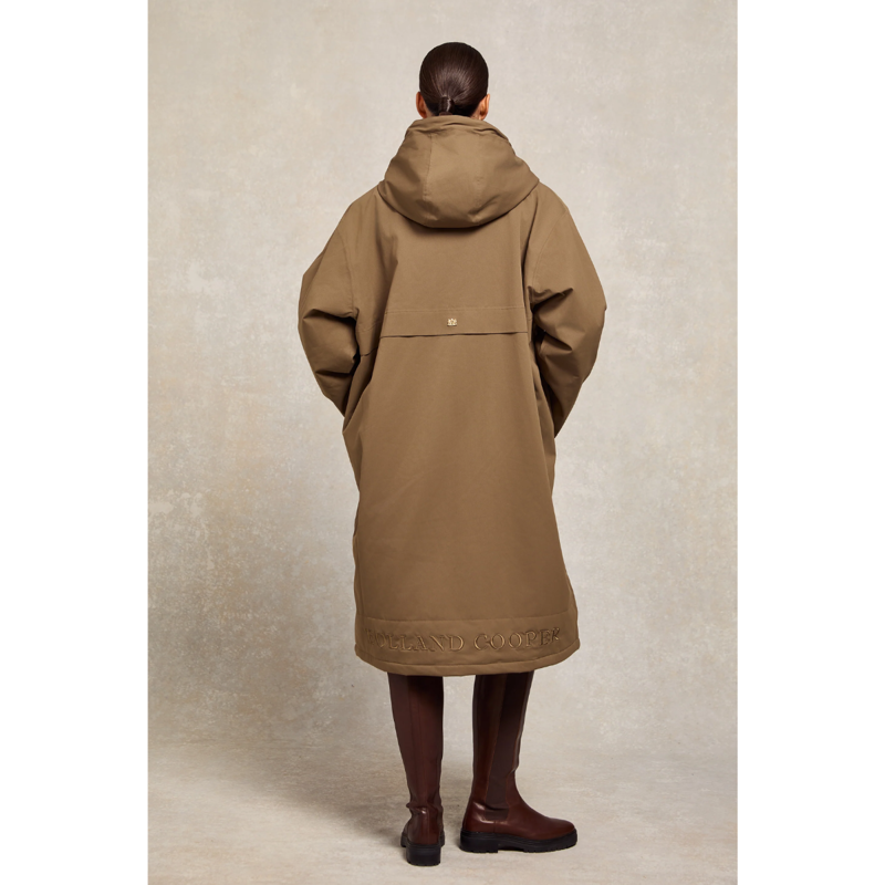 Holland Cooper One-Size Lightweight Waterproof Coat - Mink-3