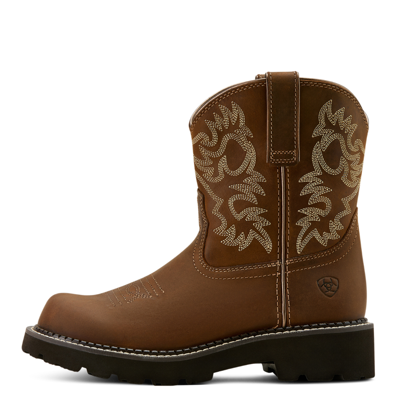 Ariat Women's Fatbaby Western Boot - Sassy Brown-1