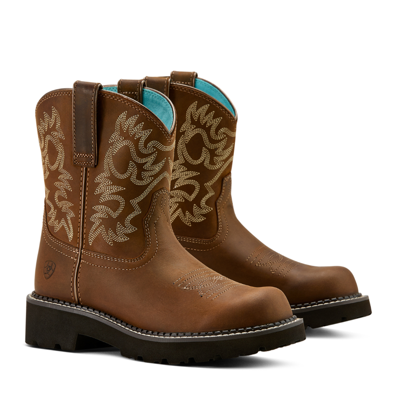 Ariat Women's Fatbaby Western Boot - Sassy Brown-6