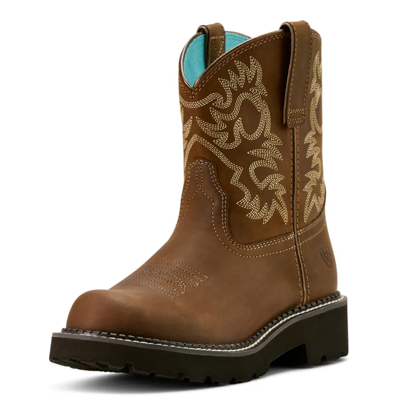 Ariat Women's Fatbaby Western Boot - Sassy Brown