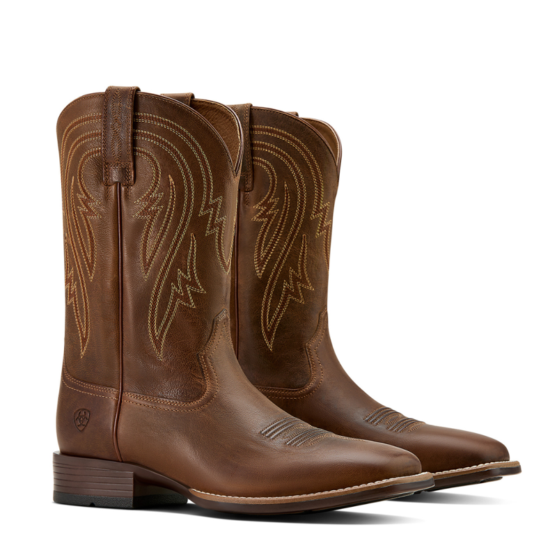 Ariat Men's Plano Cowboy Boot - Woody Tan-6
