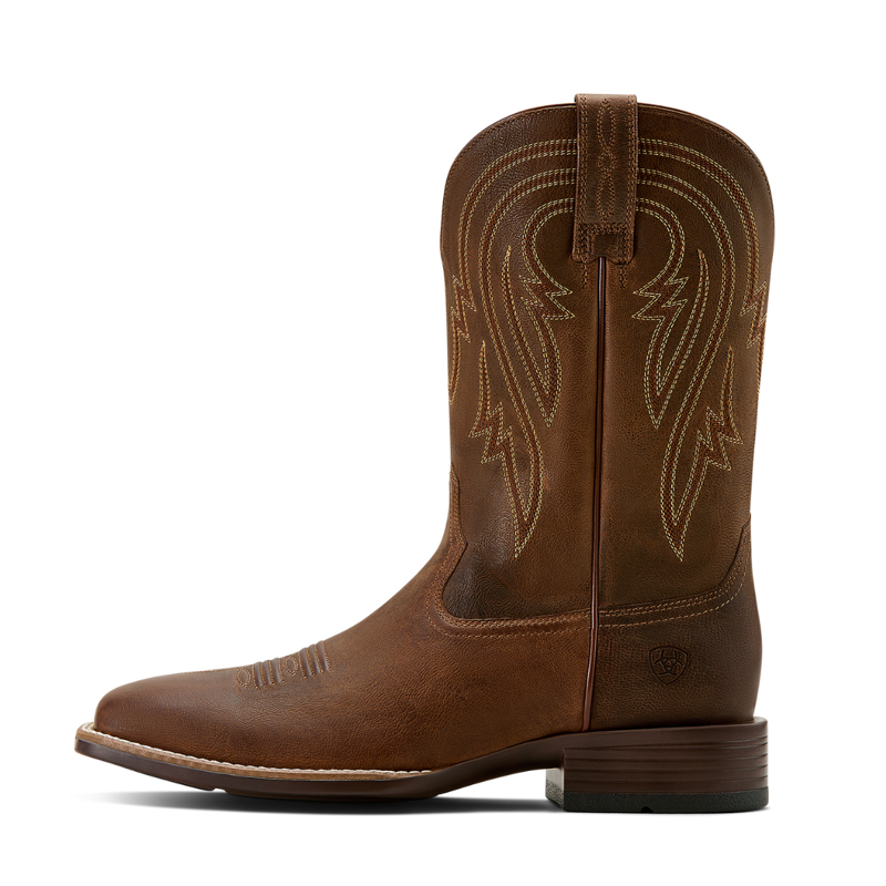Ariat Men's Plano Cowboy Boot - Woody Tan-1