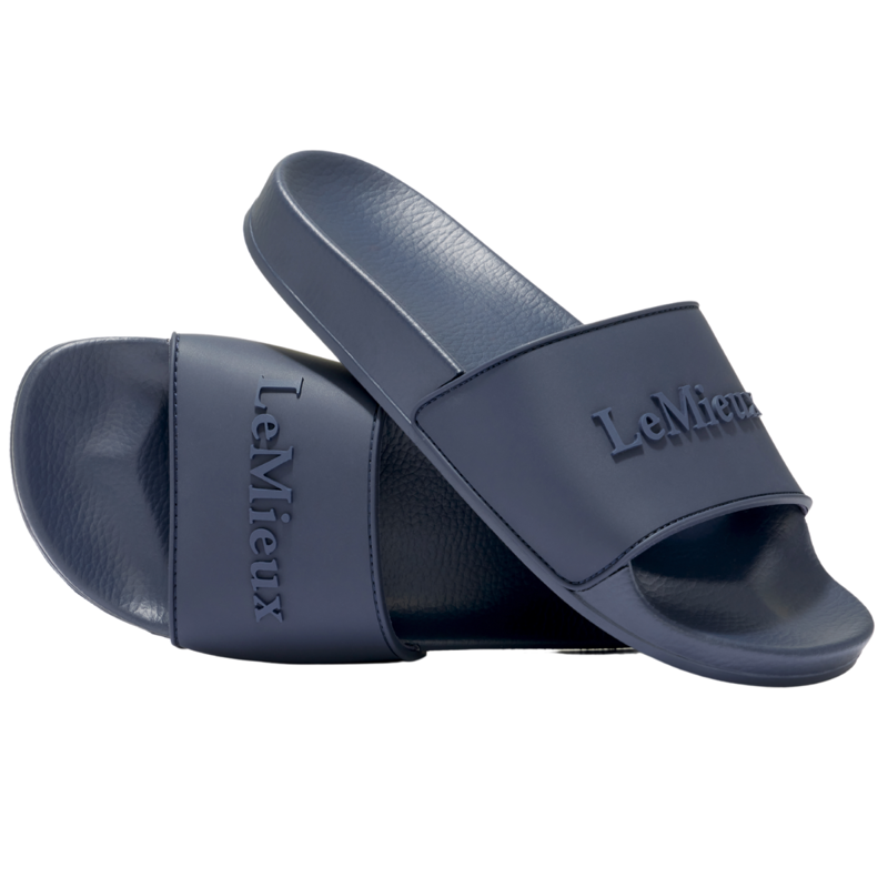 LeMieux Ladies Sliders - Dusk Blue-1