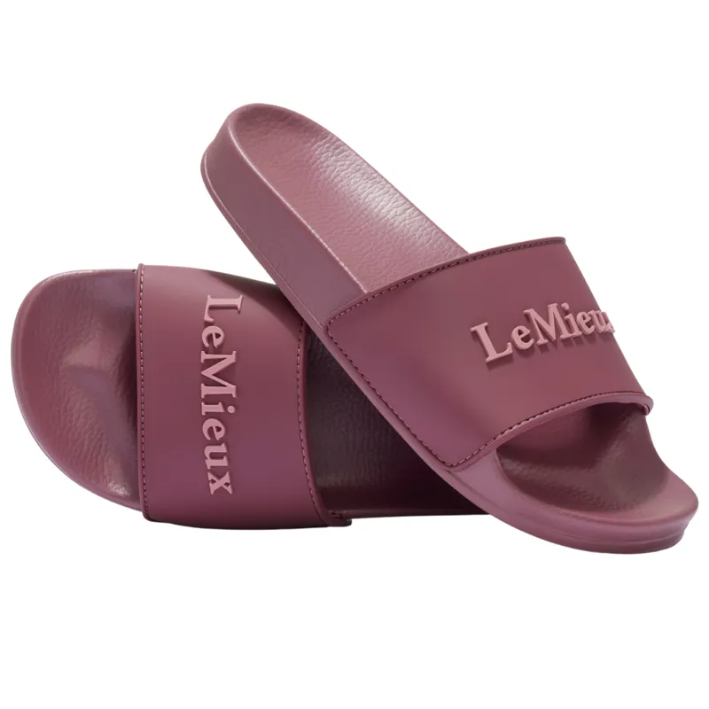 LeMieux Ladies Sliders - Rosewood-1