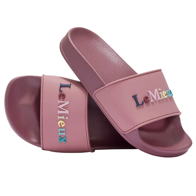 LeMieux Young Rider Sliders - Blossom-1