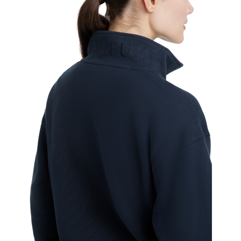 LeMieux Keira Quarter Neck Sweat - Navy-4