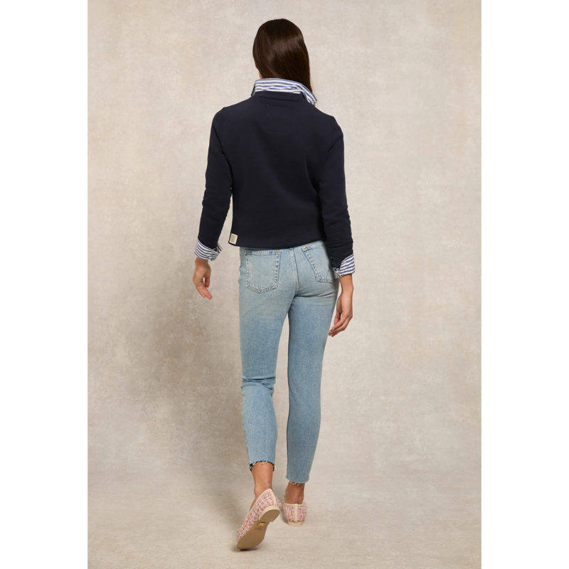 Holland Cooper Varsity Crew - Ink Navy-3