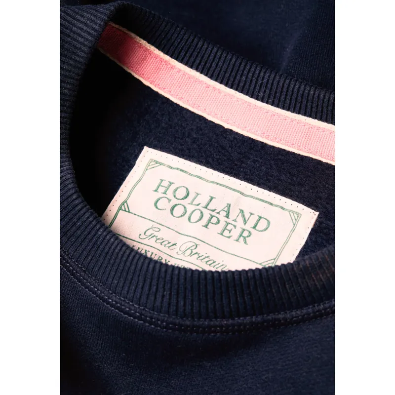 Holland Cooper Varsity Crew - Ink Navy-5