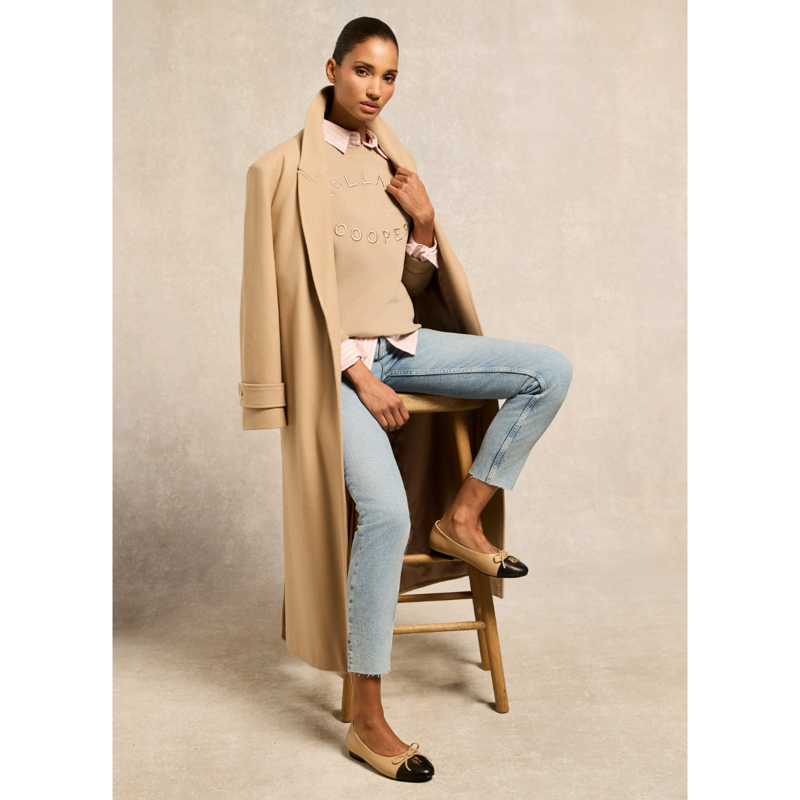 Holland Cooper Varsity Crew - Oatmeal-2