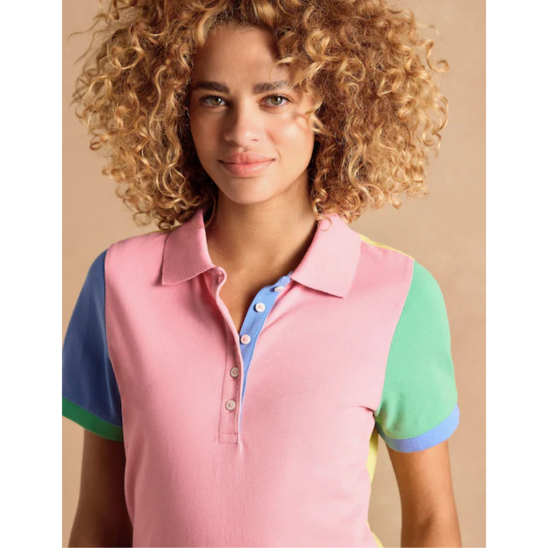 Joules Ladies Woody Polo Shirt - Hotch Potch-3