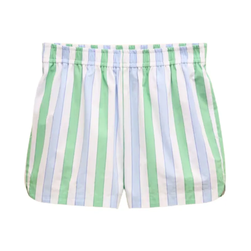 Joules Ladies Cotton Shorts - Blue/Green