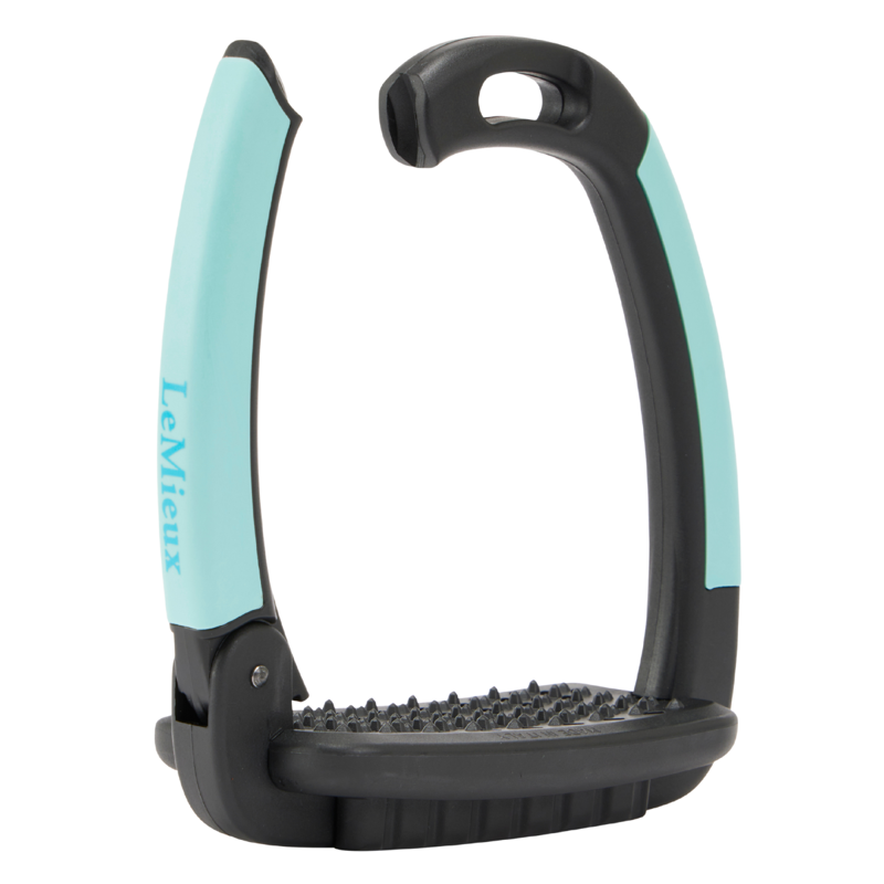 LeMieux x Horsena Swap Stirrup Arm Covers - Aqua-2