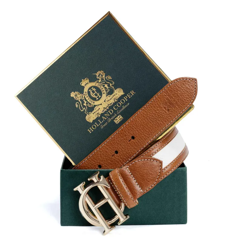 Holland Cooper HC Classic Belt - Tan Canvas