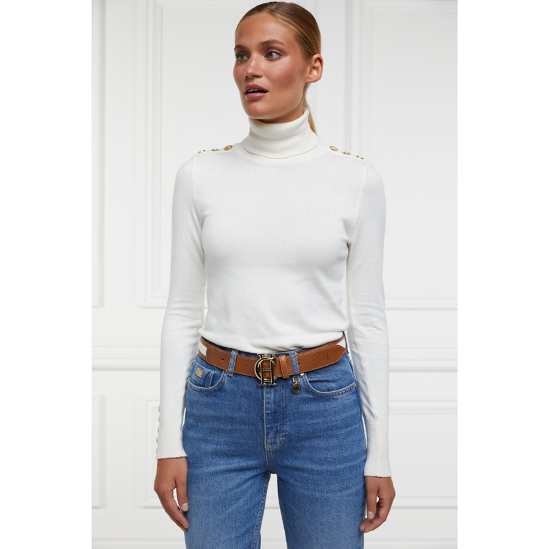 Holland Cooper HC Classic Belt - Tan Canvas-3