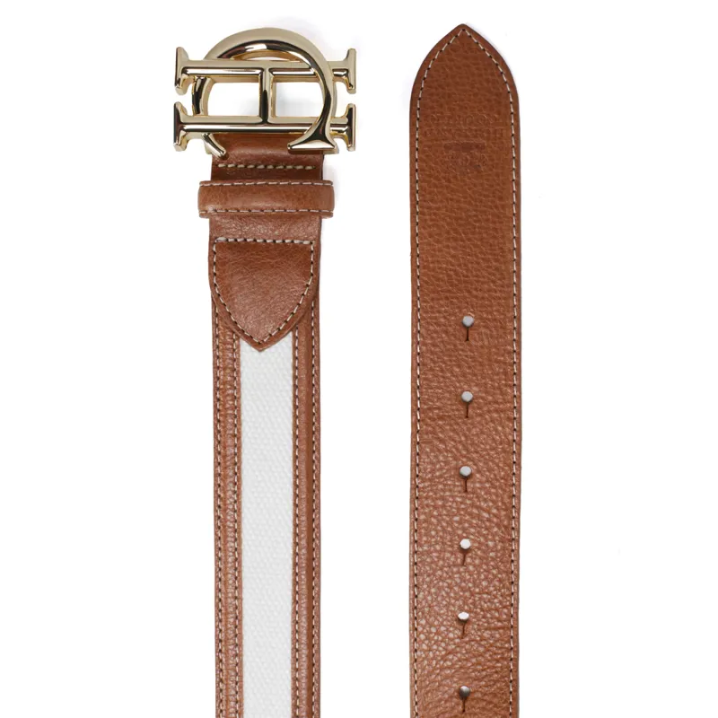 Holland Cooper HC Classic Belt - Tan Canvas-2