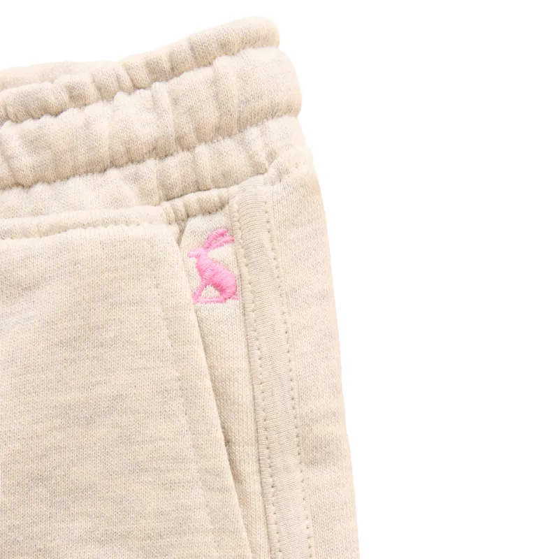 Joules Kids Summer Days Embroidered Icon Shorts - Neutral-5