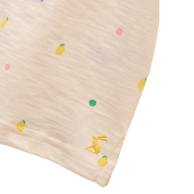 Joules Kids Fun Days Squeezy Print T-Shirt - White-3