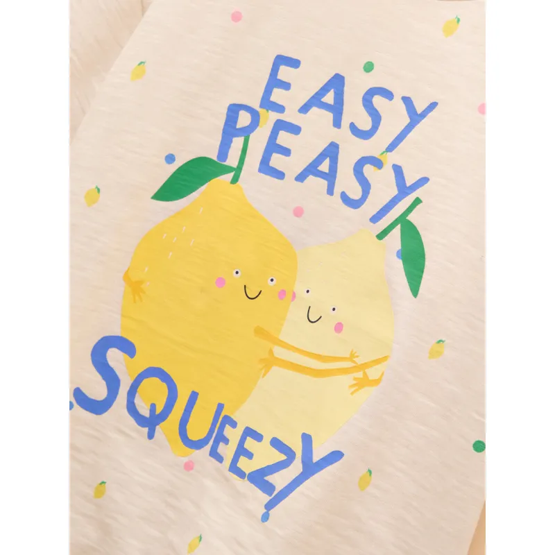 Joules Kids Fun Days Squeezy Print T-Shirt - White-2