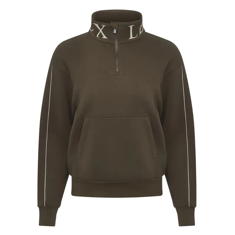 LeMieux Young Rider Kate Quarter Zip Sweat - Alpine