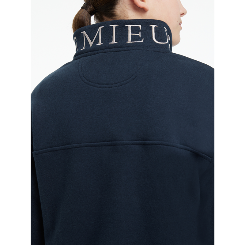 LeMieux Young Rider Kate Quarter Zip Sweat - Navy-3