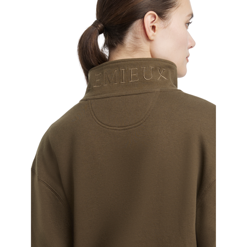 LeMieux Keira Quarter Neck Sweat - Alpine-4