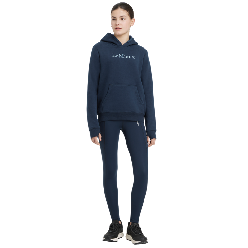 LeMieux Young Rider Classique Hoodie - Navy-4