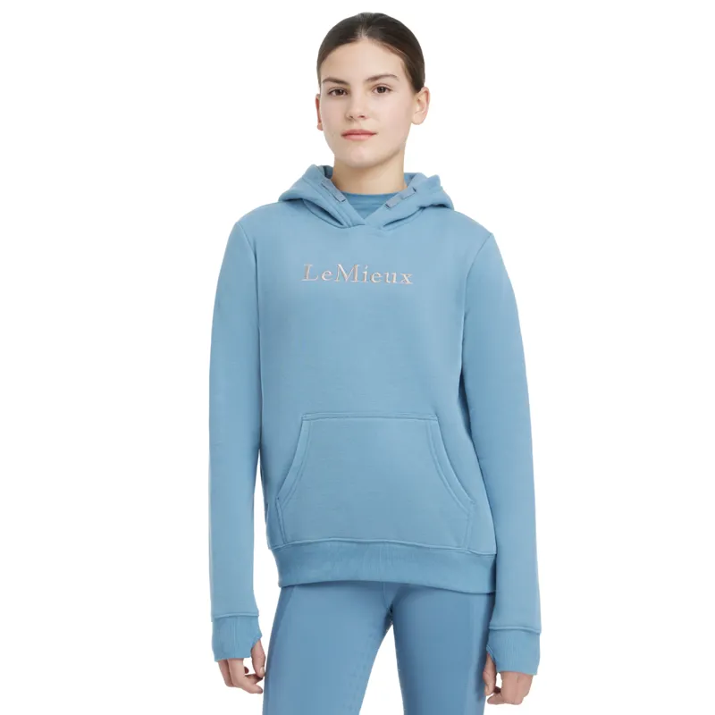 LeMieux Young Rider Classique Hoodie - Ice Blue