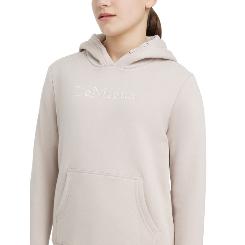 LeMieux Young Rider Classique Hoodie - Stone-3