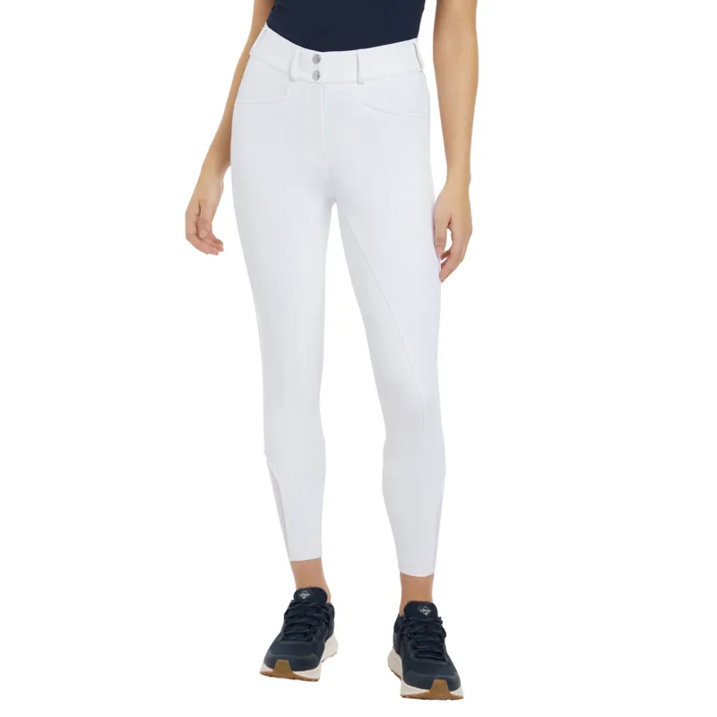 LeMieux Ladies Imogen Knee Grip Breeches - White