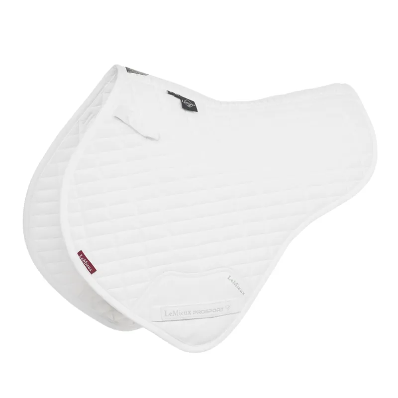 LeMieux Self-Cool Close Contact Half Square - White