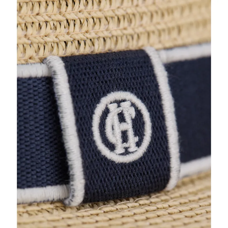 Holland Cooper Francesca Hat - Natural Navy-7