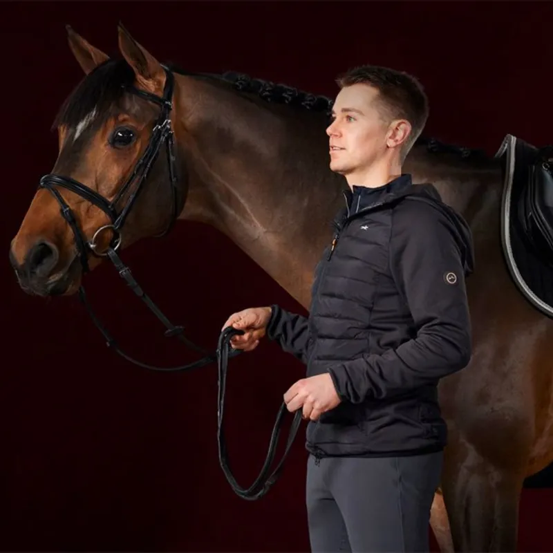 Schockemohle Men's Drake Training Jacket - Graphite-1