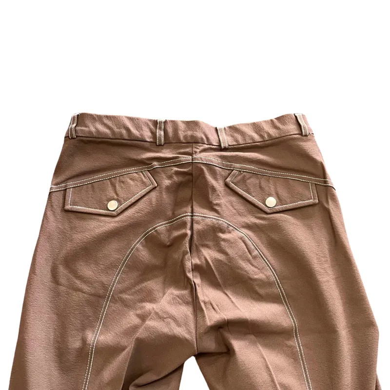 John Whitaker Men's Liam Breeches - Brown-1