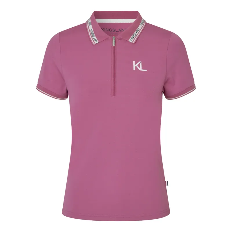 Kingsland KLNaira Ladies Pique Polo Shirt - Pink Malaga