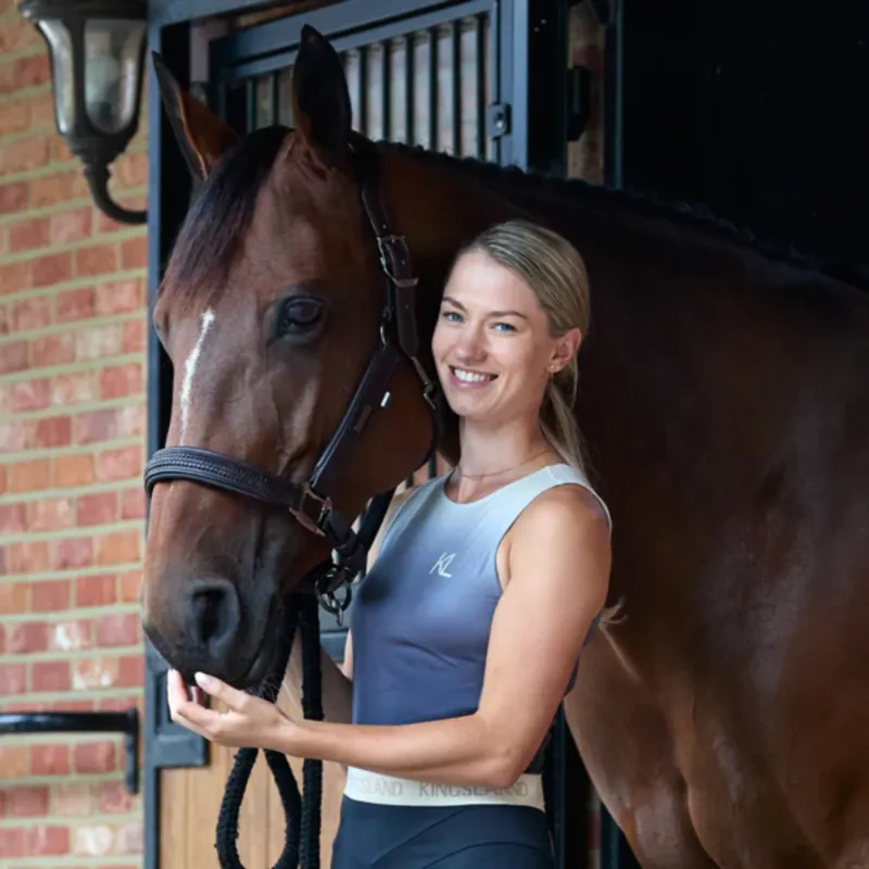 Kingsland KLNaomi Ladies Training Top - Navy-2
