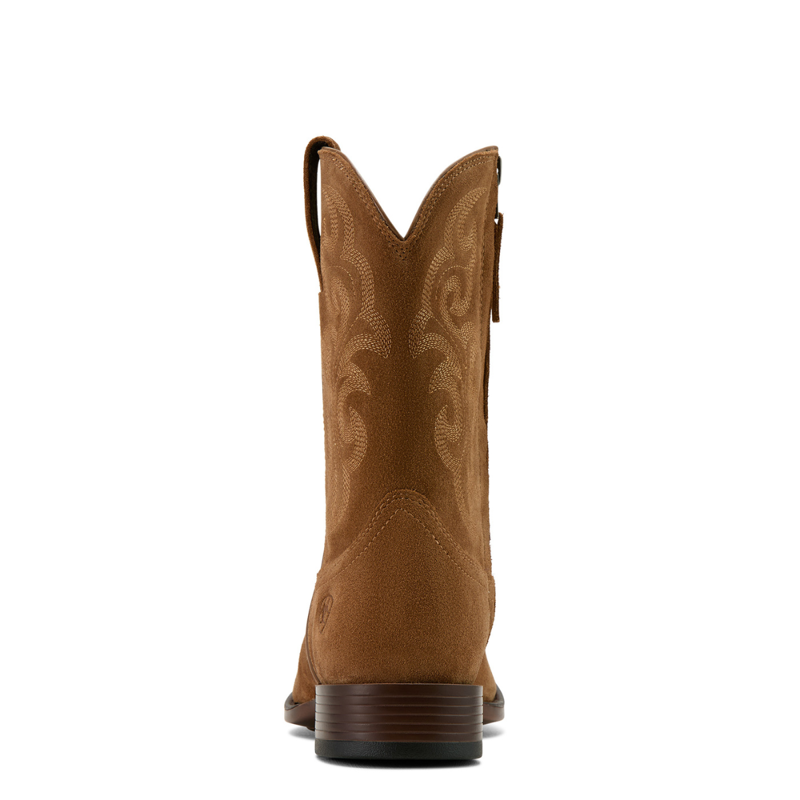 Ariat Men's Bodie Western Boot - Chestnut Suede-2
