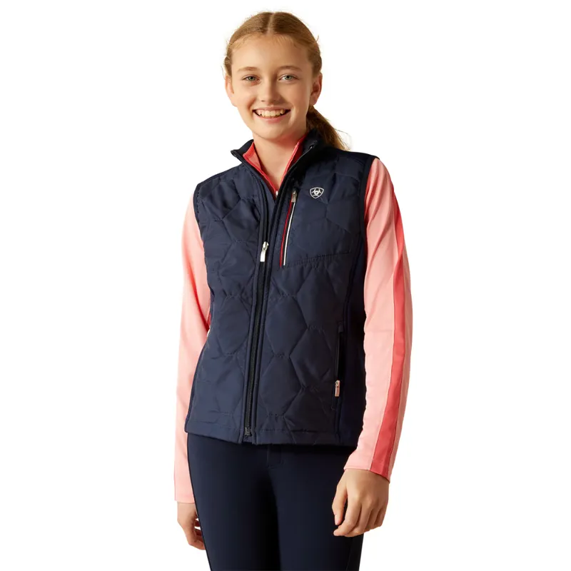 Ariat Youth Fusion Insulated Gilet - NavyT