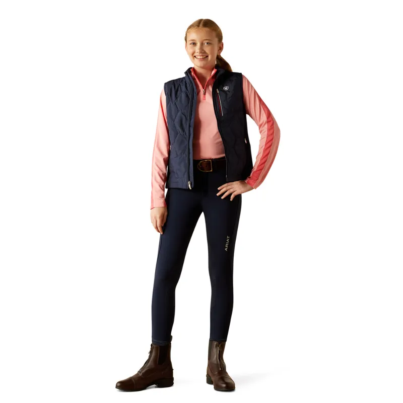 Ariat Youth Fusion Insulated Gilet - NavyT-3