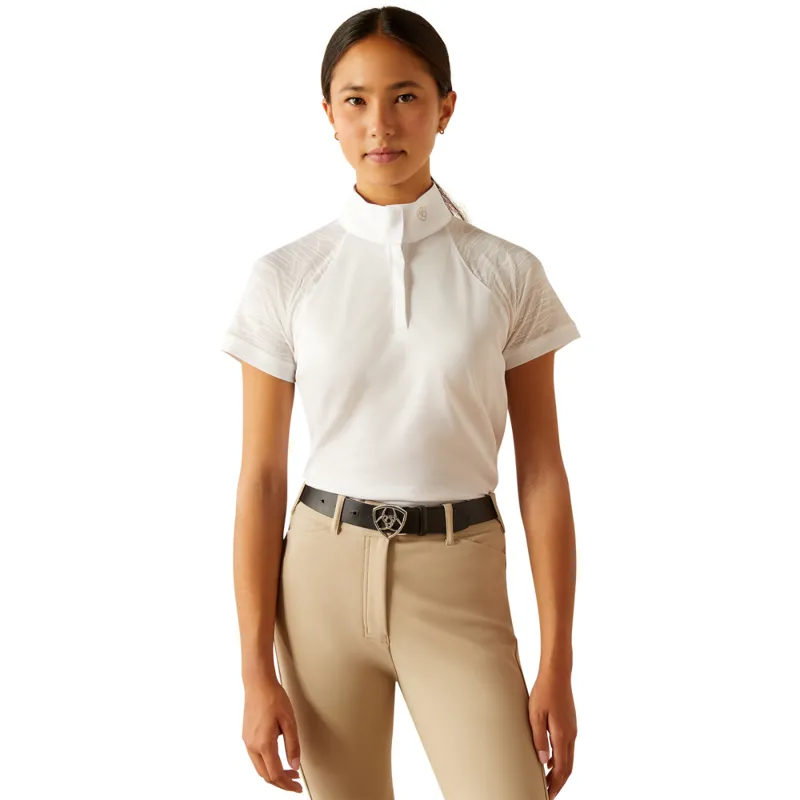 Ariat Aptos Vent 2.0 Youth Show Shirt - White