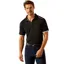 Ariat Men's Bandera 1/4 Zip Polo - Black