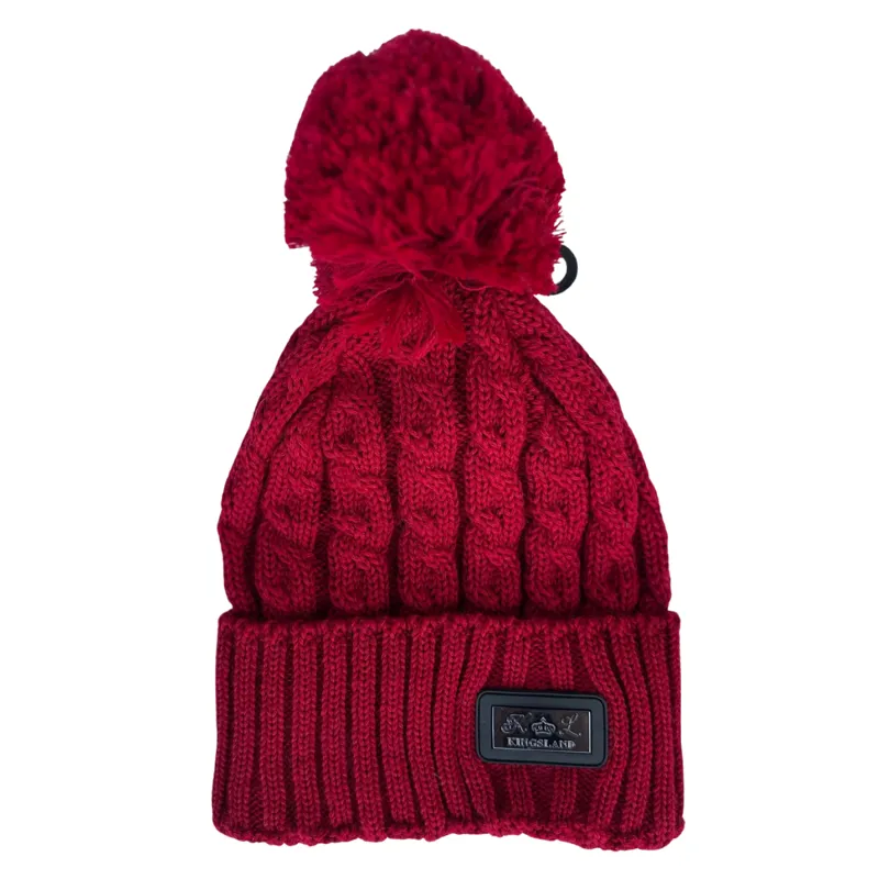 Kingsland Chap Ladies Hat - Red Dahlia