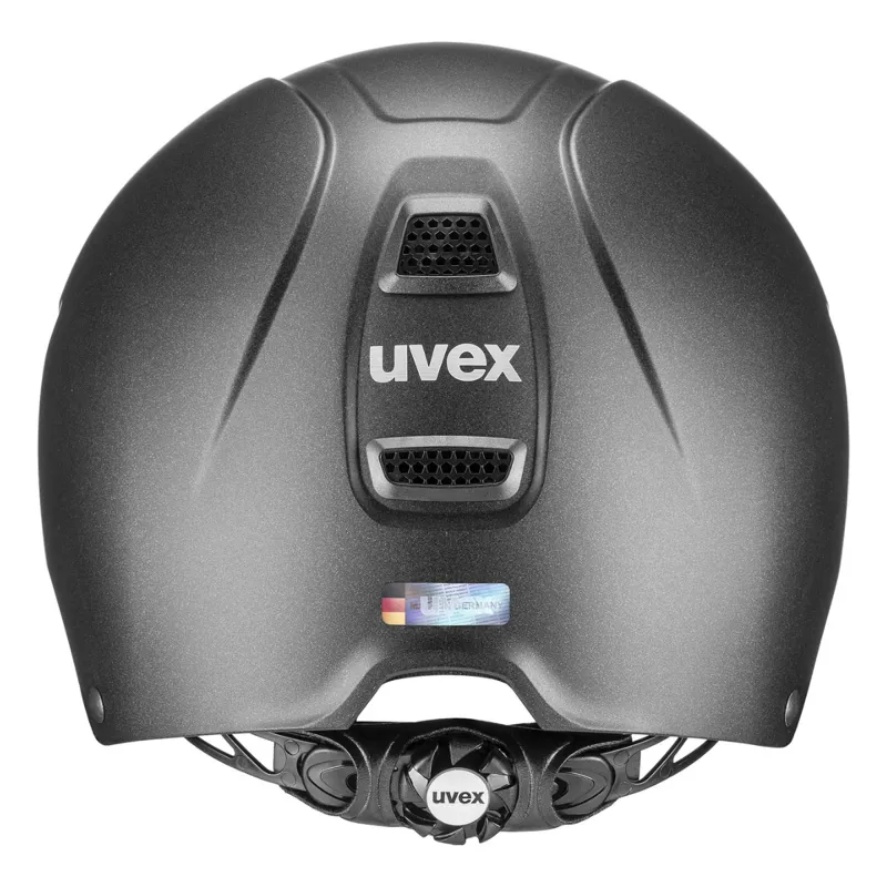 Uvex Perfexxion III XC Riding Hat - Black Matt-1