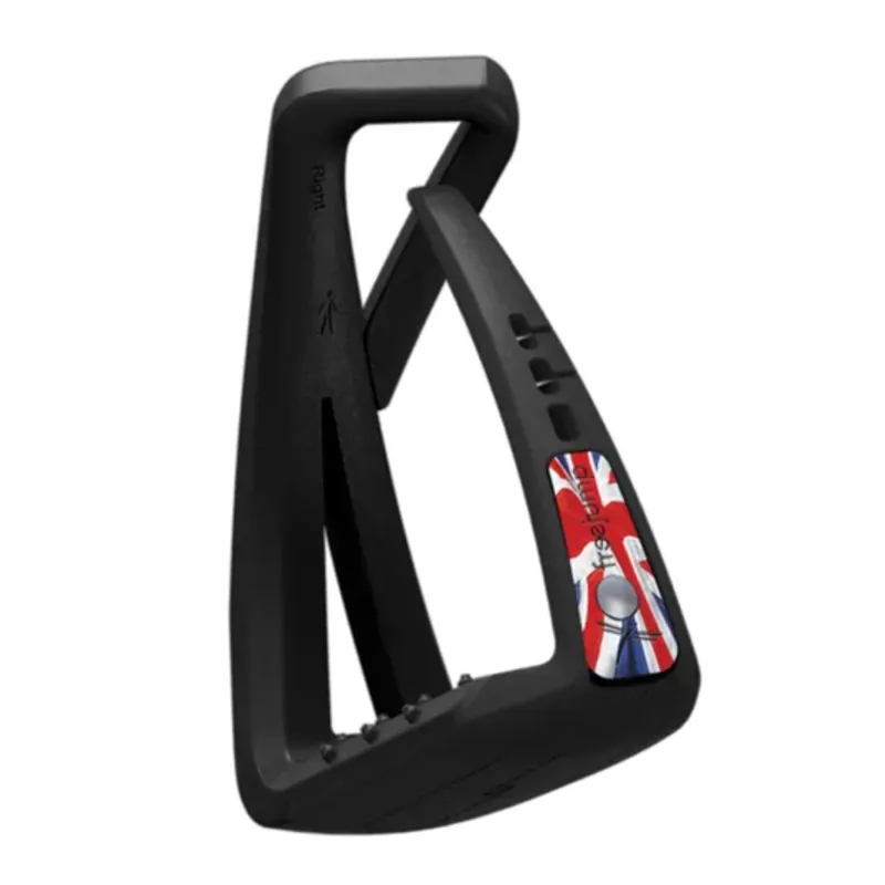 Freejump Soft'Up Lite Stirrup Pins - UK Flag